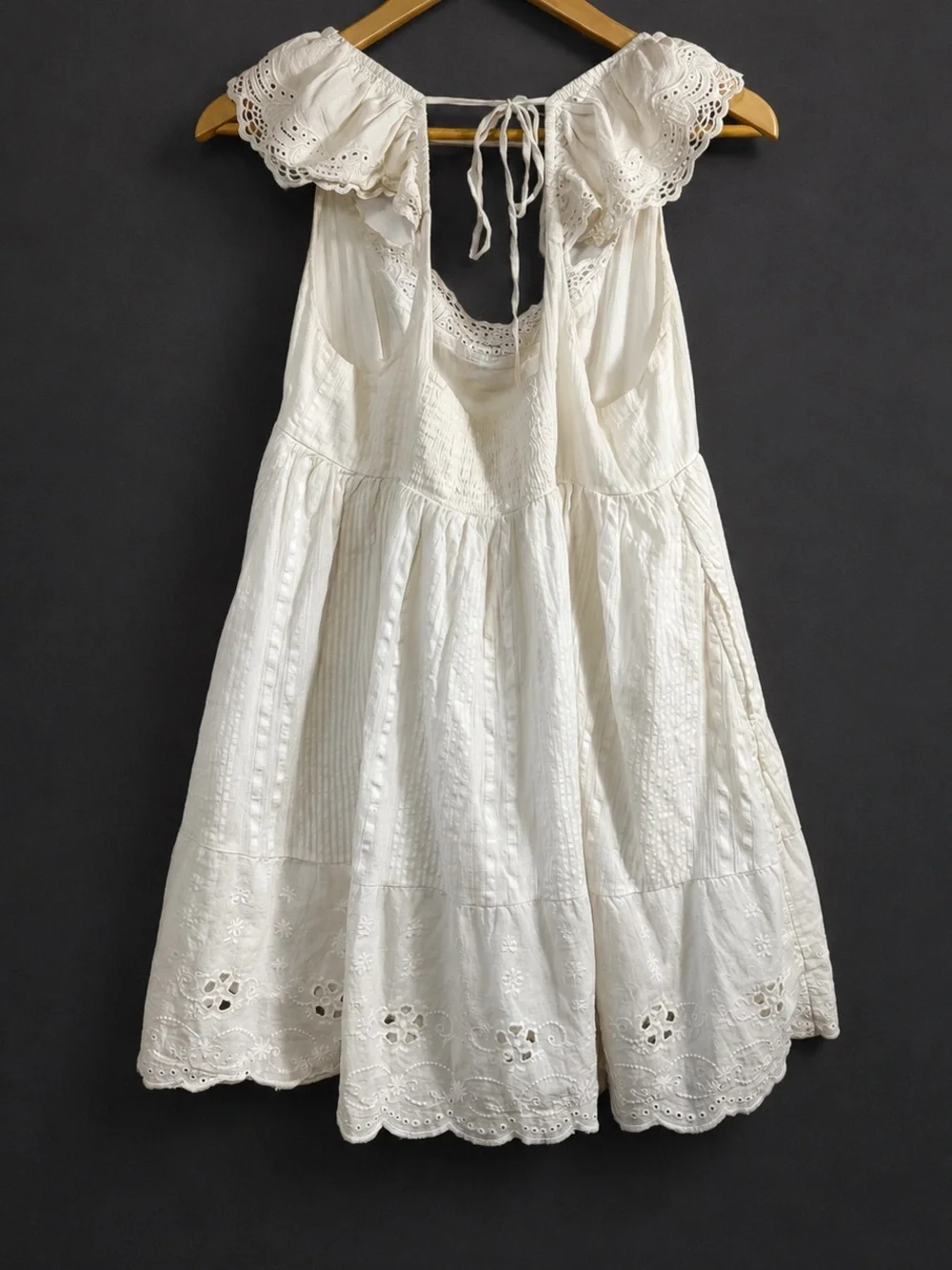 Urban Outfitters Wildflower Lace Babydoll Mini Dress - Picture 4 of 5